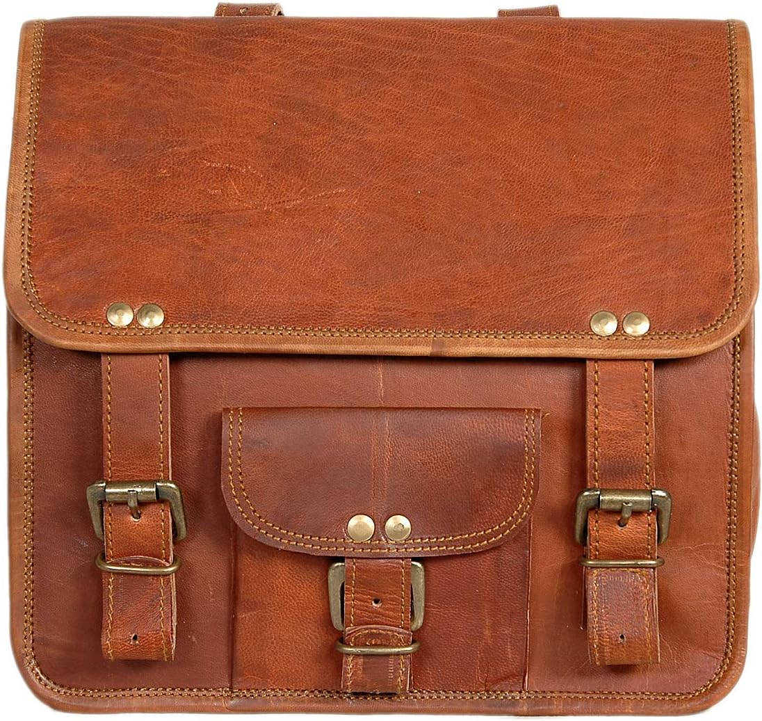 Birla Cart craft Leather Bike Panniers Bicycle Handlebar Bag